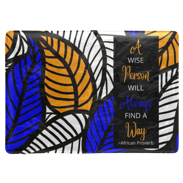 Finding your Way-  African Proverbs 100 pg. Deluxe PU Leather Journal